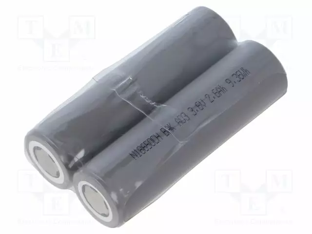 AKKU: LI-ION - 18650,MR18650 - 3,6V - 2600MAH - Ø18,5X65,2MM - 7,5A - Akut - N18650CH-2.6AH - 1