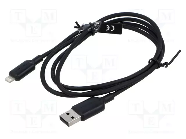 KAAPELI - USB 2.0 - APPLE LIGHTNING-PISTOKE,USB A PISTOKE - 2M - USB kaapelit ja adapterit - LAMBH - 1