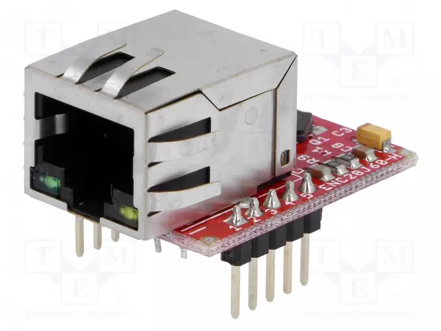 KEHITYSALUSTA - MICROCHIP - PROTOTYYPPIPIIRILEVY - Microchip kehityspaketit - ENC28J60-H - 1