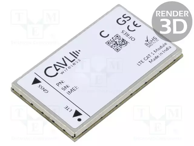 MODUULI: LTE - DOWN: 5MBPS - UP: 10MBPS - LGA - SMD - 2G,GNSS,LTE CAT1 - M2M (GPRS/HSPA/LTE) moduulit - C10QM-EA-22GNH - 1