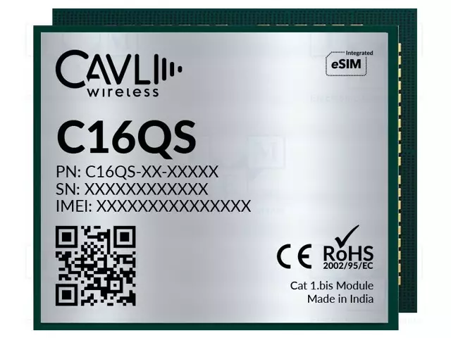 MODUULI: LTE - DOWN: 5MBPS - UP: 10MBPS - LGA - SMD - GNSS,LTE CAT1BIS - M2M (GPRS/HSPA/LTE) moduulit - C16QS-EA-GNAH - 1