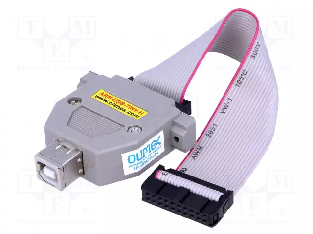 OHJELMOINTILAITE: DEBUGGER - ARM - USB - JTAG,USB B - 50X40MM - Ohjelmointilaitteet - ARM-USB-TINY-H - 1