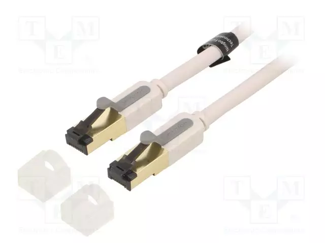 PATCH KAAPELI - S/FTP - CAT: 7 - RJ45-PISTOKE,MOLEMMIN PUOLIN - CU - 2M - RJ45 Ethernet kaapelit - ICDHH - 1
