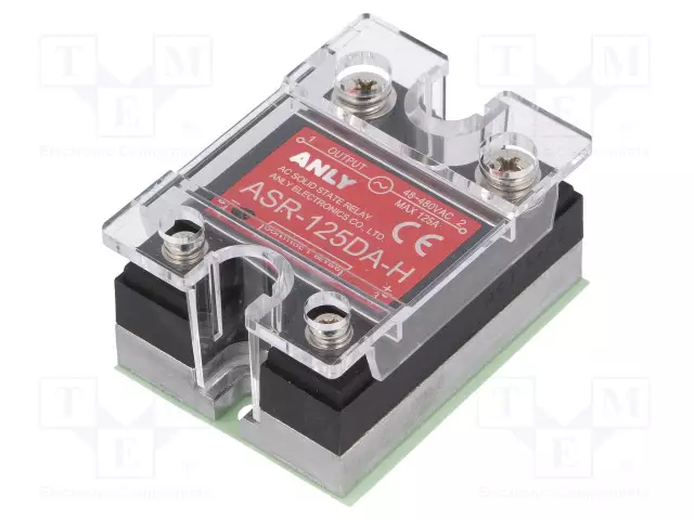 RELE: PUOLIJOHDE - 4÷32VDC - 125A - 48÷480VAC - ASR - 1-VAIHEINEN - Puolijohdereleet - ASR-125DA-H - 1
