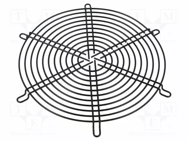 SUOJA - TERÄS - Ø172MM - RUUVIT - Tuulettimien suojat - 109-319H - 1
