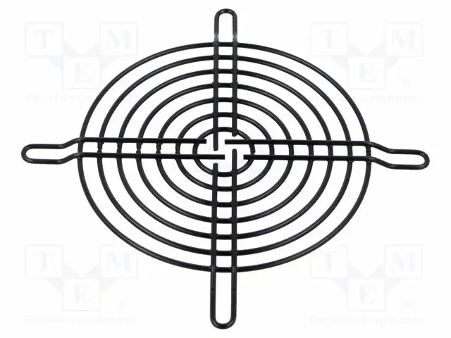 SUOJA - TERÄS - 92X92MM,Ø100MM - RUUVIT - Tuulettimien suojat - 109-099H - 1