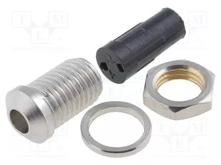 LED-PIDIKE - 3MM - NIKKELI - KUPERA - MUOVITULPPA - LEDkaulukset - RTM-3010-NI - 1