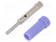 LABORATORY CONNECTOR: 2MM BANANA - SOCKET - 10A - 70VDC - 24.5MM - 2MOHM - Banaanijatkoliittimet - EPB6053NI-VI - 1