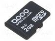 MUISTIKORTTI - MICROSDHC,SLC - 2GB - TEOLLISUUS--40÷85°C - PHANES-F - Muistikortit - WPMSD002G-PFITI - 1