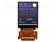 TFT NÄYTTÖ - 1,8" - 128X160 - VALAISTUS: LED - KOOT: 34,7X46,75X2,25MM - TFT-näytöt - NHD-1.8128160EF-CI - 1
