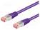 PATCH KAAPELI - S/FTP - CAT: 6A - RJ45-PISTOKE,MOLEMMIN PUOLIN - LANKA - RJ45 Ethernet kaapelit - SFTP6A-CU-030VI - 1