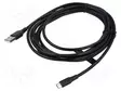 KAAPELI - USB 2.0 - USB A PISTOKE,USB B MIKROPISTOKE - NIKKELÖITY - USB kaapelit ja adapterit - CTIBI - 1