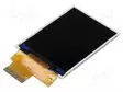 TFT NÄYTTÖ - 2,8" - 240X320 - VALAISTUS: LED - KOOT: 50,2X6932X2,3MM - TFT-näytöt - 4DLCD-28320240-I - 1
