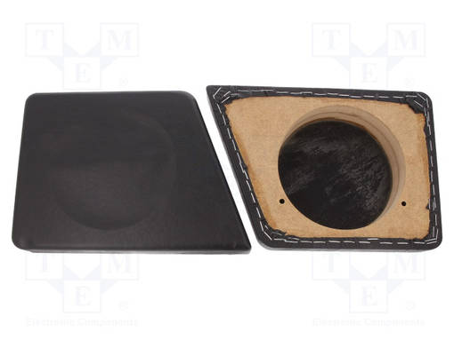 KAIUTTIMEN KOROKERENGAS - MDF - 165MM - KYLLÄSTETTY - 2KPL - Kaiuttimen MDF soviterenkaat - D.MDF.UNI - 1