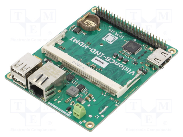 KEHITYSALUSTA - ARM NXP - 9÷12VDC - 98X79X22MM - VISIONSOM - 0÷70°C - NXP kehityspaketit - VISIONCB-IND-HDMI - 1