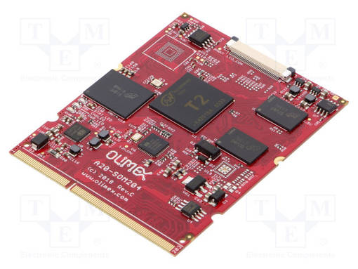 SOM - CORTEX A7 - 1GBRAM,4GBFLASH - ARM A20 DUAL-CORE - SO DIMM - DDR3 - Muut mikrokontrollerit - T2-204-1G16M4GCI - 1
