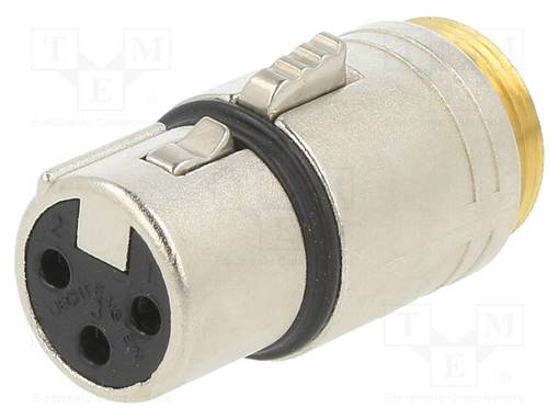 CONNECTOR MODULE 3POLE FEMALE - Erikoisliittimet - NTR-NM3FXI - 1