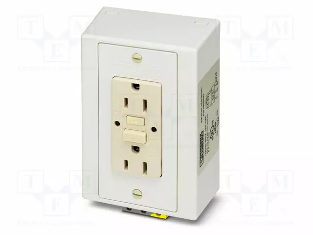 KOJELIITIN RUNKO NAARAS - 15A - PIN: 3 - DIN-KISKOLLE - Kiskoliittimet - EM-DUO12015GFI - 1