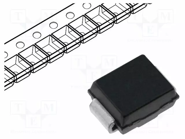TASASUUNTAUSDIODI - SMD - 200V - 2A - 25NS - DO214AA,SMB - UFMAX: 930MV - Diodit - ESH2DHE3-AI - 1