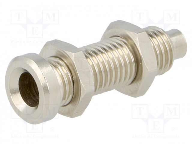 LABORATORY CONNECTOR: 4MM BANANA - SOCKET - 30VAC - 60VDC - 36A - Banaanijatkoliittimet - PJP3110-I - 1