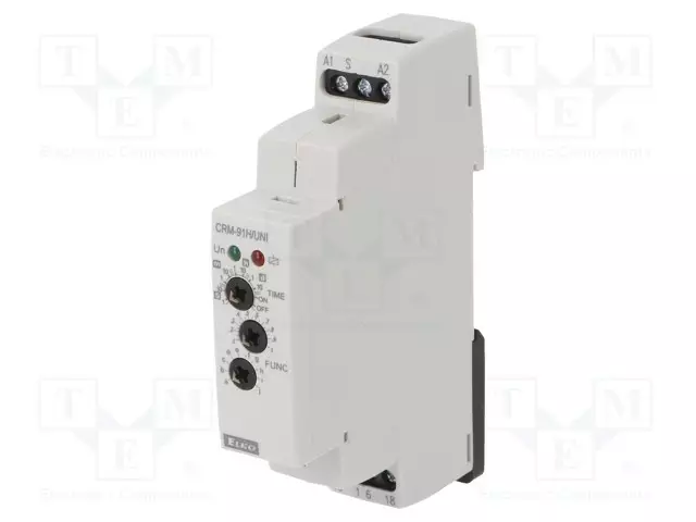 AUTOMATION MODULE: TIMER - 0,1S÷10DAYS - SPDT - 250VAC/16A - CRM-91H - Aikareleet ja ajastimet - CRM-91HUNI - 1