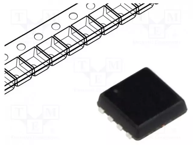 IC: POWER SWITCH - LOAD SWITCH - 4A - CH: 1 - SMD - DFN8 - 0,8÷5,5V - Power switches - mikropiirit - AOZ1336DI - 1