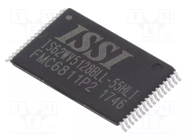 IC: SRAM MUISTI - 4MBSRAM - 512KX8BIT - 2,5÷3,6V - 55NS - STSOP32 - SRAM rinnakkaisl. muistit - mikropiirit - 62WV5128BLL-55HLI - 1
