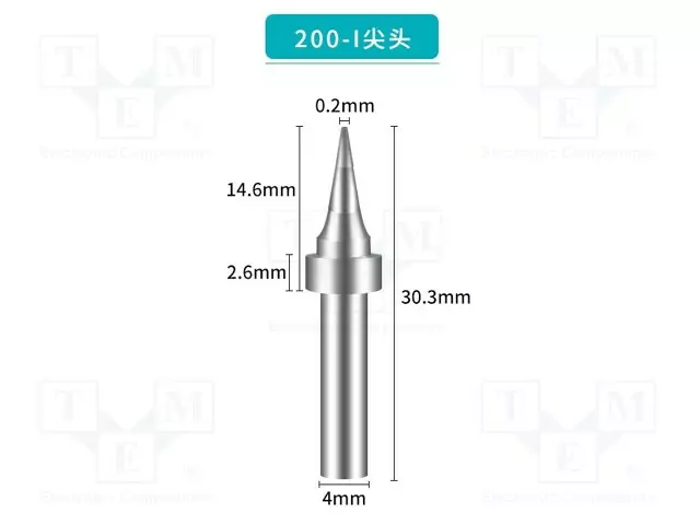 KÄRKI - KARTIO - 0,2MM - JUOTINASEMAA VARTEN - Juotinkärjet - BK200-I - 1