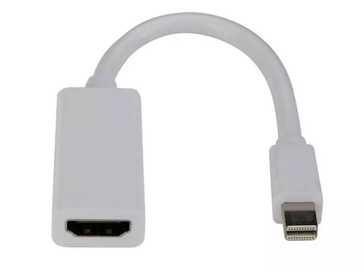 MINI DISPLAYPORT / HDMI ADAPTERI - 17 cm - UROS / NAARAS - HDMI, DVI, DisplayPort johdot - MDPHDMI - 1