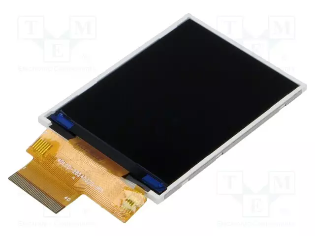 TFT NÄYTTÖ - 2,8" - 240X320 - VALAISTUS: LED - KOOT: 50,2X6932X2,3MM - TFT-näytöt - 4DLCD-28320240-I - 1