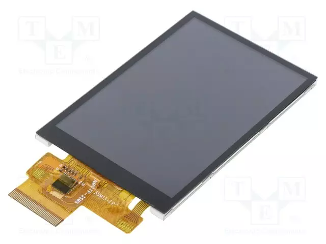TFT NÄYTTÖ - 3,5" - 320X480 - VALAISTUS: LED - KOOT: 54,66X83X3,68MM - TFT-näytöt - 4DLCD-35480320-CI - 1