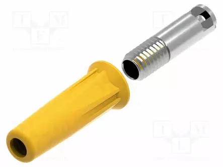 LABORATORY CONNECTOR: 4MM BANANA - SOCKET - 30VAC - 60VDC - 36A - Banaanijatkoliittimet - PJP3010-I-J - 2