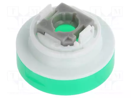 KYTKIMEN HATTU LB-SARJA - Ø19X9MM - VIHREÄ-VALKOINEN - Standardikytkimet - AT4054FJ - 2