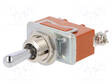 VIPUKYTKIN - ASENNOT: 3 - SP3T - ON-OFF-ON - 15A/250VAC - 15A/30VDC - Vipukytkimet - T115ESULCSAFJ - 1