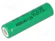 AKKU: NI-MH - 4/3A,4/3R23 - 1,2V - 4500MAH - Ø18X67MM - 1KPL - Akut - ACCU-43A-4500JJJ - 1
