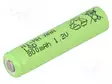 AKKU: NI-MH - AAA,R3 - 1,2V - 800MAH - Ø10,1X44MM - 1KPL - Akut - ACCU-AAA800JJJ - 1