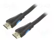 KAAPELI - HDMI-PISTOKE,MOLEMMIN PUOLIN - PVC - HDMI 1.4 - PIT: 5M - HDMI, DVI, DisplayPort johdot - AAOBJ - 1