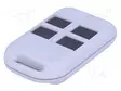 PAINIKEKOTELO - X: 36MM - Y: 59MM - Z: 13MM - ABS - Kauko-ohjaimien painikekotelot - ABS-102J - 1