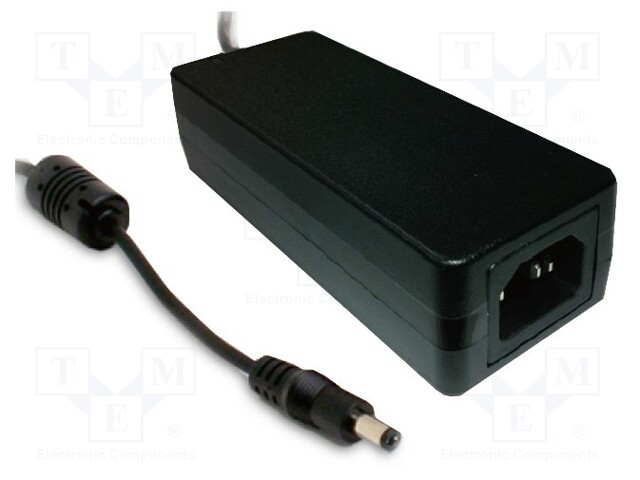 VIRTALÄHDE: IMPULSSI - 18VDC - 2,22A - LÄHTÖ: 5,5/2,1 - 40W - 90÷264VAC - Hakkuriteholähteet - GST40A18-P1J - 1