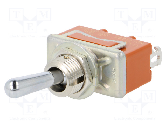 VIPUKYTKIN - ASENNOT: 3 - SP3T - ON-OFF-ON - 15A/250VAC - 15A/30VDC - Vipukytkimet - T115EULCSAFJ - 1