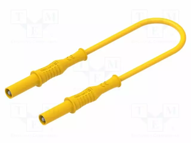 MITTAUSJOHTO - 12A - BANAANIPISTOKE 4MM,MOLEMMIN PUOLIN - PIT: 0,5M - Mittausjohdot - PJP2310-IEC-50J - 1