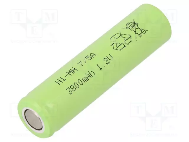 AKKU: NI-MH - 7/5A,7/5R23 - 1,2V - 3800MAH - Ø16,6X66,2MM - 1KPL - Akut - ACCU-75A-3800JJJ - 1