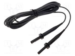 MITTAUSJOHTO - BANAANIPISTOKE 4MM,MOLEMMIN PUOLIN - SUOJATTU - Mittausjohdot - WAPRZ005BLBBE5K - 1