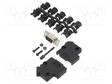 LIITIN: D-SUB - PIN: 9 - PISTOKE - NAARAS - JUOTETTAVA - JOHTOON - MUSTA - D liittimet - D45PK-P-09-DMS-K - 1
