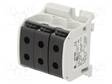 LIITIN: KISKO-STB - 150A - 1KV - RUUVI TERMINAALI - MUSTA - 50MM2 - TS35 - Kiskoliittimet - STB50-3BK - 1