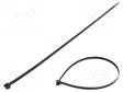 NIPPUSIDE - L: 450MM - W: 7,6MM - MUSTA - POLYAMIDI - 533N - ØMAKS: 130MM - Nippusiteet - FIX-S-7.6X450SBK - 1