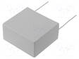 POLYPROPYLEENIKONDENSAATTORI - X2 - 4,7UF - 300VAC - 42,5X21X38MM - Muovikondensaattorit - WXPC-475K - 1