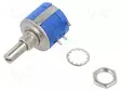 POTENTIOMETRI: AKSIAALINEN - MONIKIERROS - 10KOHM - 2W - ±5% - 6,3MM - Lankapotentiometrit - POT2218PS-10K - 1