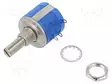 POTENTIOMETRI: AKSIAALINEN - MONIKIERROS - 5KOHM - 2W - ±5% - 6,3MM - Lankapotentiometrit - POT2218PS-5K - 1