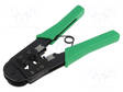 TYÖKALUSETTI: RJ-LIITOSTEN PURISTAMISEEN - 205MM - Krimppauspihdit RJ-liittimiin - HT-268K - 2